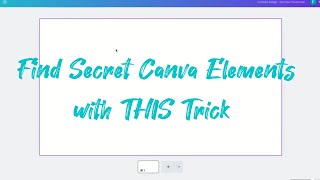 CANVA HACKS & TRICKS 2025 - This Canva Search Trick Changes Everything