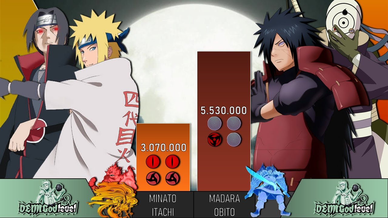 Minato Namikaze Madara Uchiha Jiraiya Itachi Uchiha Naruto, naruto