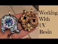 Working With UV Resin on Polymer Clay Tutorial