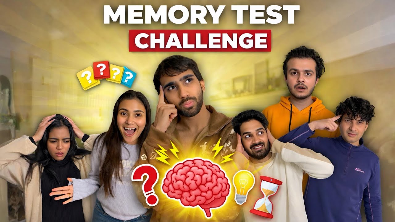 Memory test challenge🧠😆