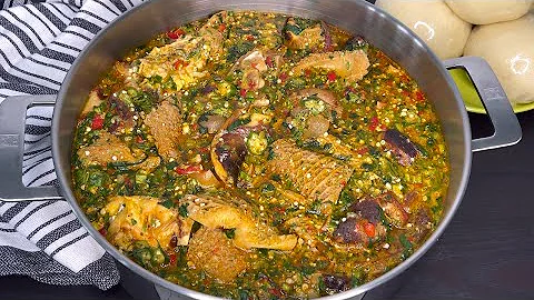 How to Make the Most Delicious FINGER LICKING OKRA/ OKRO SOUP