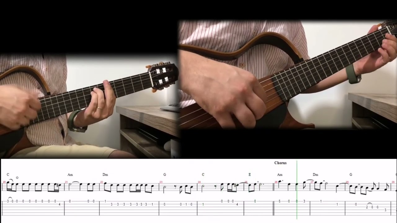 3 Daqat - Abu Guitar playthrough with notes and tabs