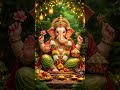 ॐ गं गणपतये नमो नमः | Om Gan Ganpataye Namo Namah Ganesh Mantra #trending #short #status 🌺