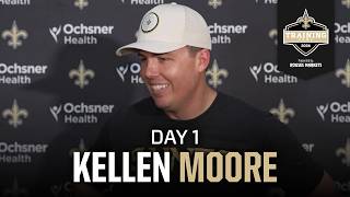 Kellen Moore recaps Day 1 | Saints Training Camp 2026