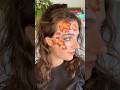 Autumn Face Paint Experiment 🍁