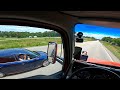 KID asks trucker to blow the air horn and gets it!