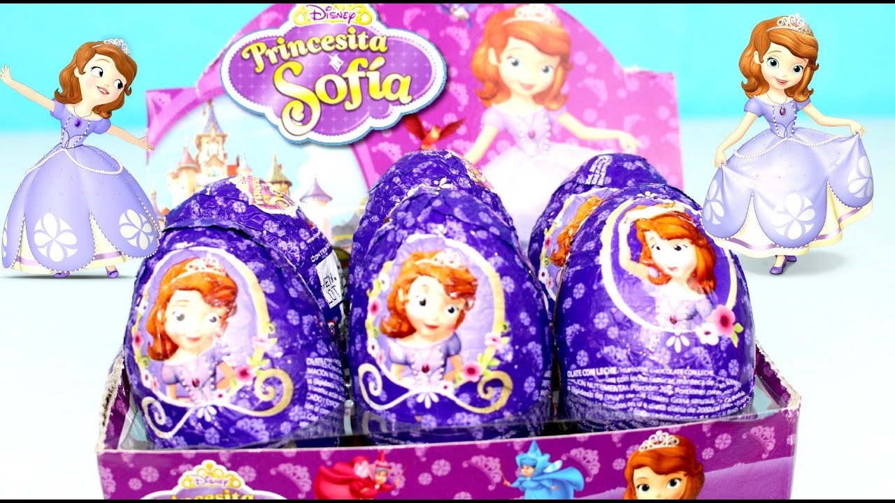Huevos Sorpresa de la Princesa Sofia| Sofia the First Surprise Eggs ...