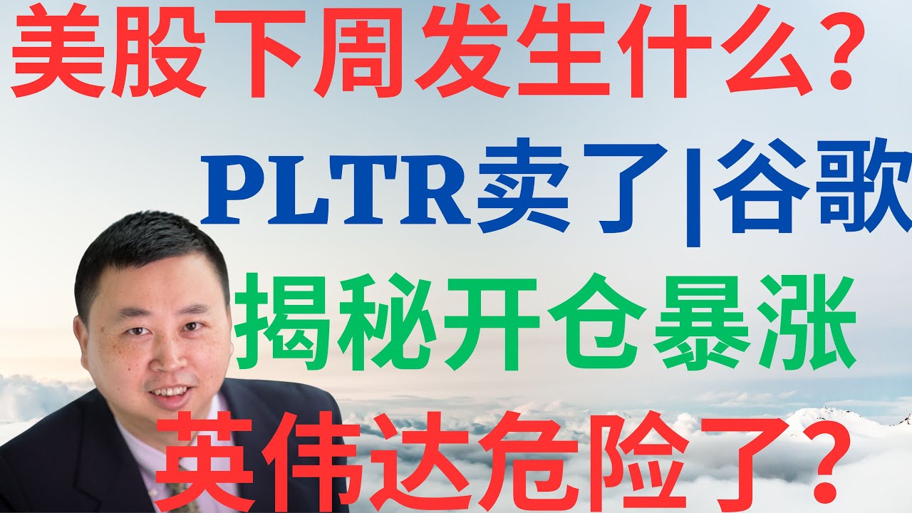 美股1114|美股下周发生什么?我为何卖了PLTR?谷歌重大利好!揭秘最新开仓暴涨42%!英伟达下周危险了? 