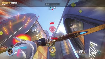 Numbani - Hanzo Flick on Pharah