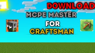dawnload the mcpe master for craftsman screenshot 1