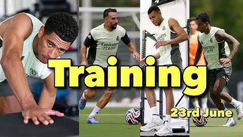 Real Madrid Training 24th June: Mbappé, Arda Güler, Jude, Vini Jr, Trent | Back After Pachuca Win