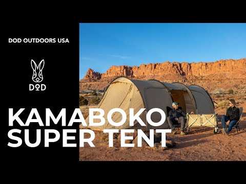 DOD Outdoors Kamaboko Super Tent Intro | DOD Outdoors USA - YouTube