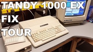 Radio Shack Tandy 1000 EX Fix and Tour