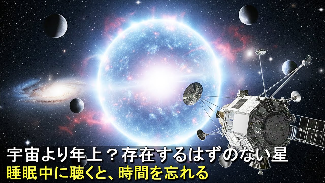 [睡眠ドキュメンタリー] 存在するはずがない」古代の星をNASAが発見。宇宙の年齢を超えるタイムトラベラー