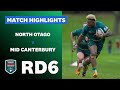 RD 6 HIGHLIGHTS: North Otago v Mid Canterbury (Heartland Championship 2024)