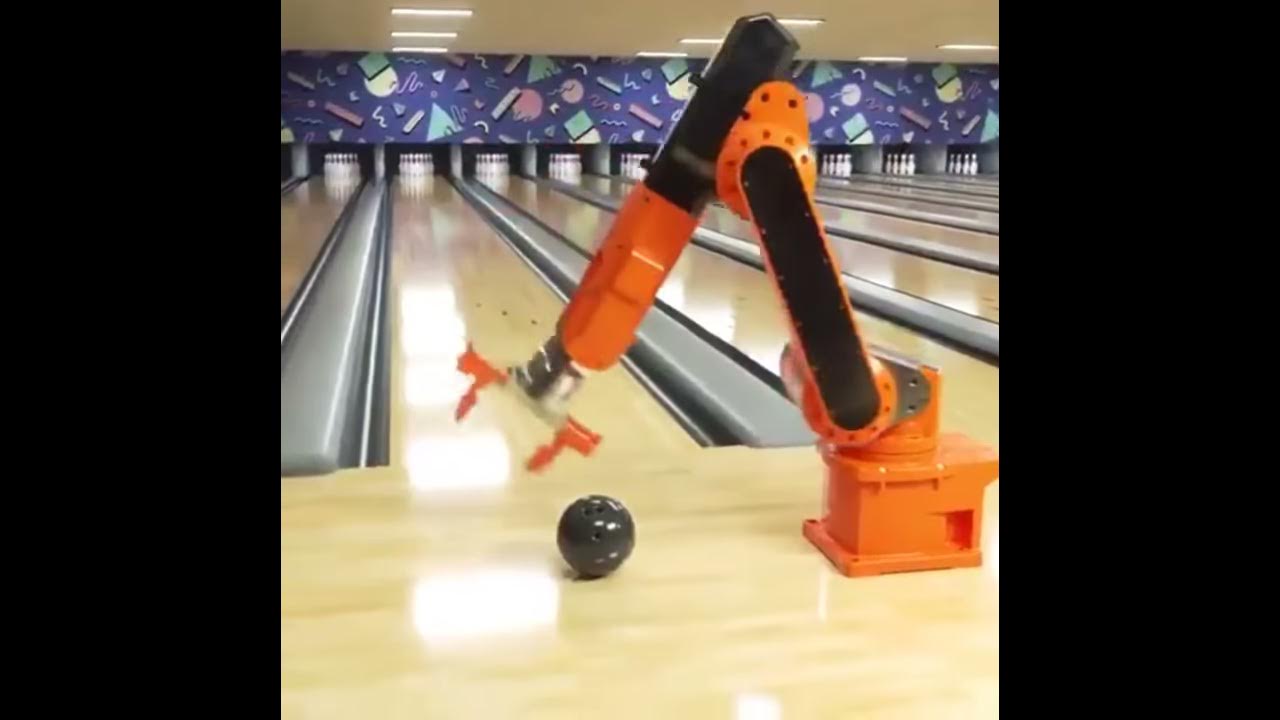ROBOT BOWLING YouTube