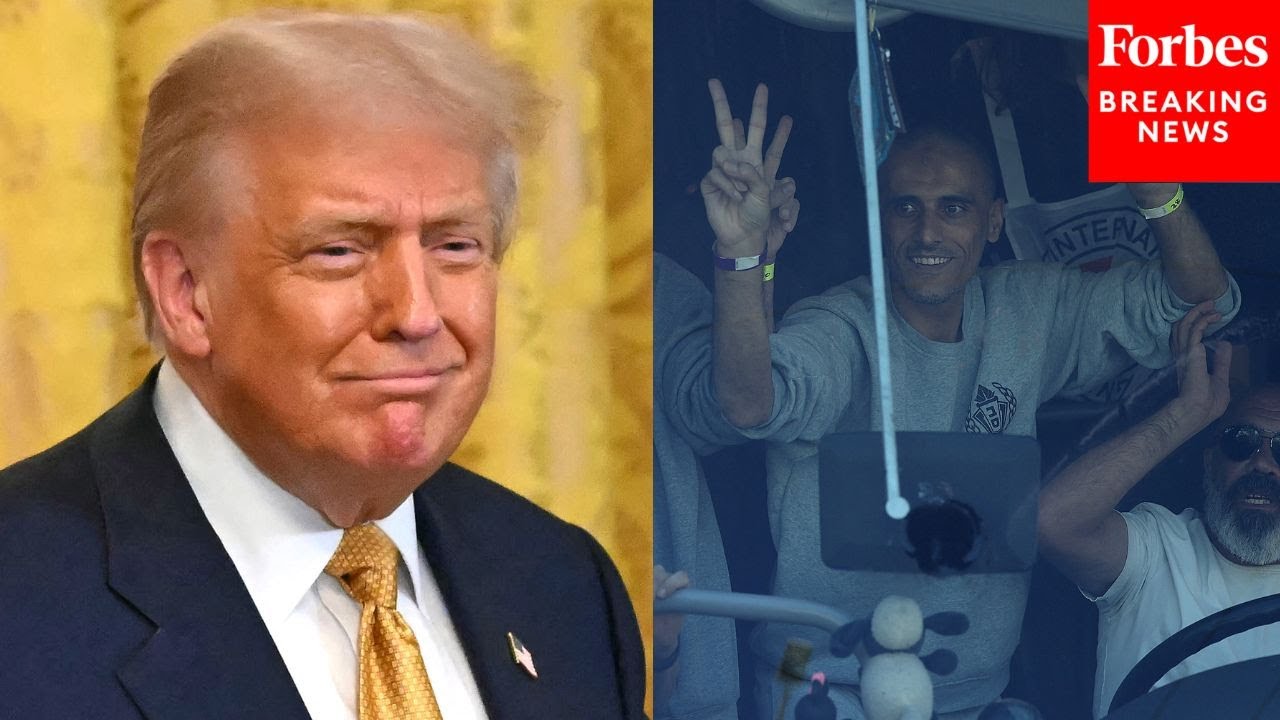 WATCH LIVE: Trump Participates In A Middle East Peace Ceremony In Egypt After Hostages Released