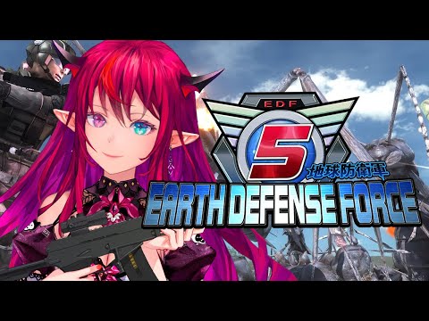 【Earth Defense Force 5】Fighting Giant Bugs? for Humanity