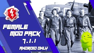 How To Mod World Of Tank Blitz • Female Mod Pack 7.1.1 • **(Android)** REUPLOAD screenshot 3