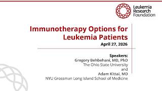 Immunotherapy Options for Leukemia Patients