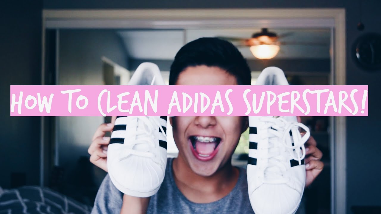 best way to clean adidas superstars