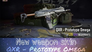 New epic blueprint QXR - Prototype Omega || Call of duty mobile || Blood Ghost
