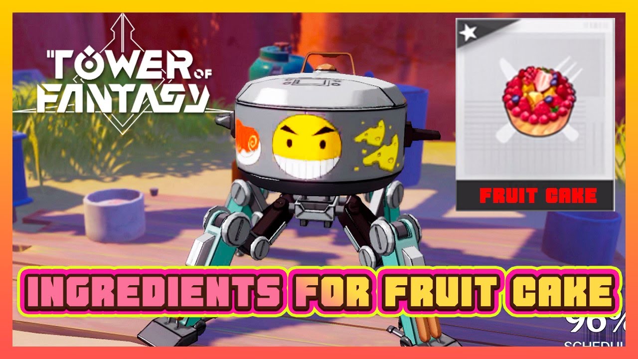 Tower of Fantasy Make Fruit Cake Ingredients FRUIT CAKE YouTube