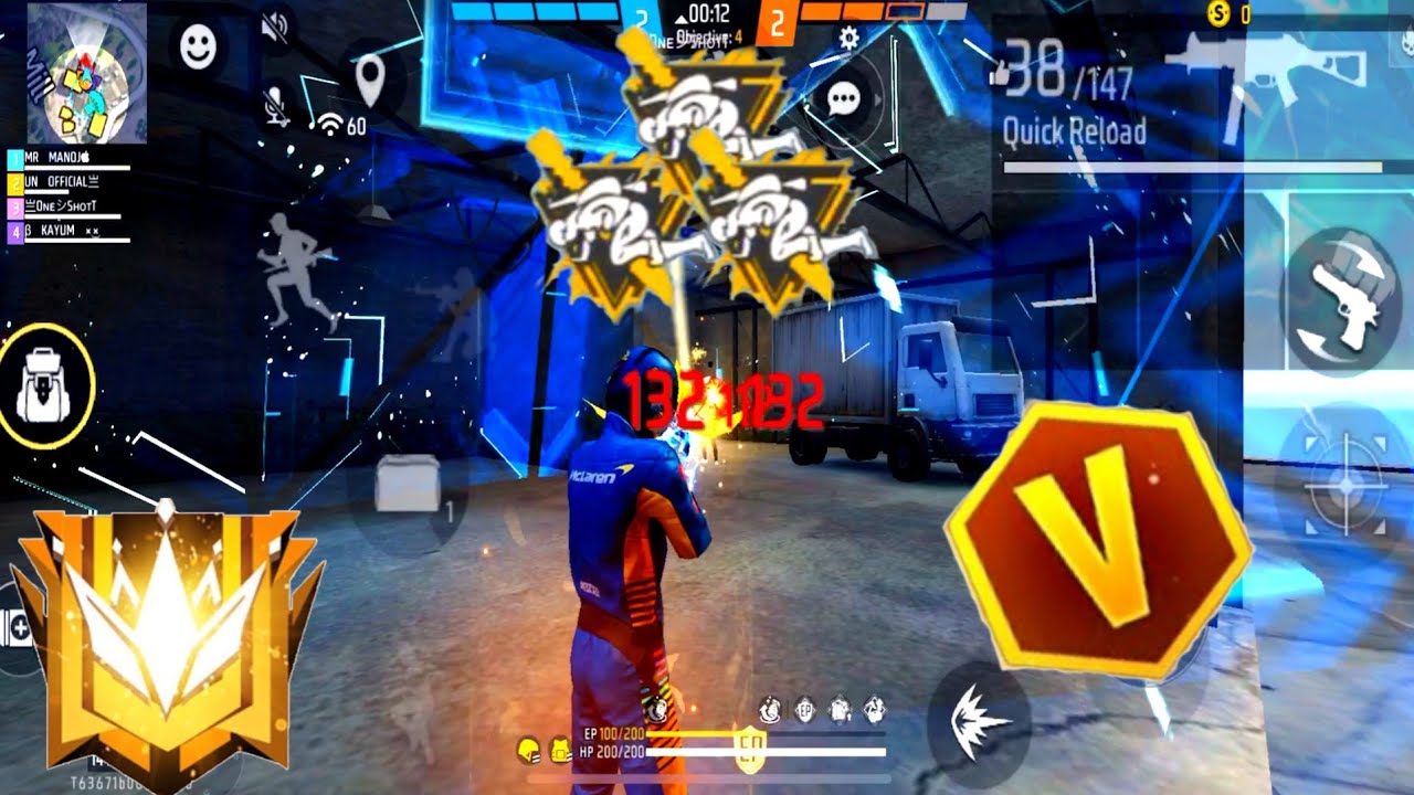 Free Fire Max CS Rank Blue Criminal Free Fire Clash Squad Free Fire Free Fire Video