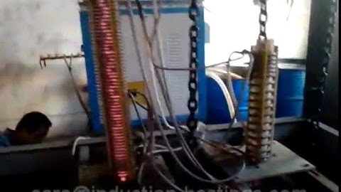 Induction Hardening Machine for Chains Hardening