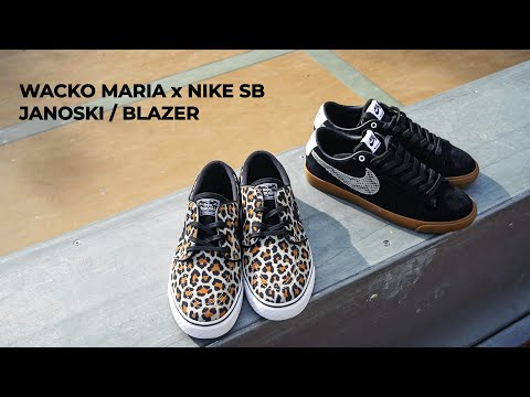 Wacko Maria x Nike Blazer Low SB トシ SUPER CLEAN - Nike SB Blazer Low x WACKO MARIA Sneaker