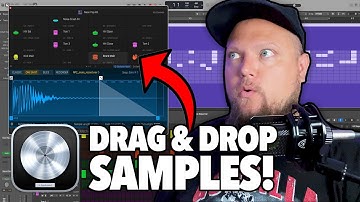 LEVEL UP your beats with easy DRAG & DROP samples in Drum Machine Designer! // Logic Pro 11