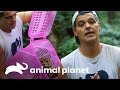 Frank libera animales y habla sobre la madre de sus hijos | Wild Frank: Al rescate | Animal Planet