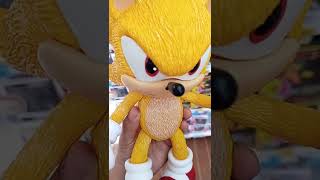 Figura Sonic Dorado 30cm Con sonido