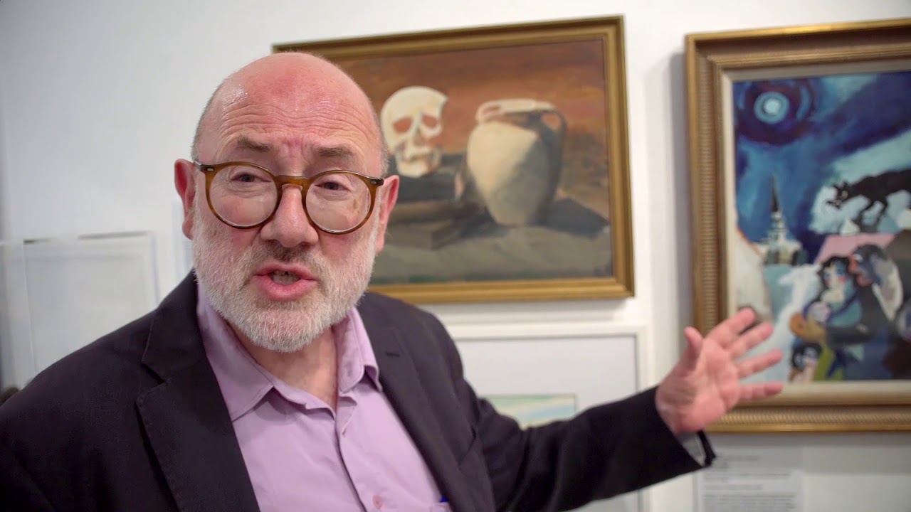 Josef Herman's painting 'Refugees': son David Herman's reflections at Ben Uri exhibition