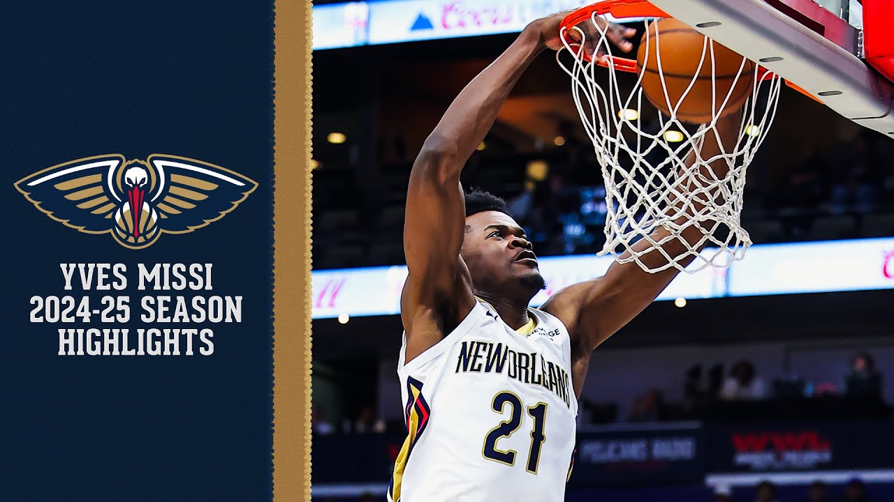 Yves Missi 2024-25 NBA Season Highlights | New Orleans Pelicans