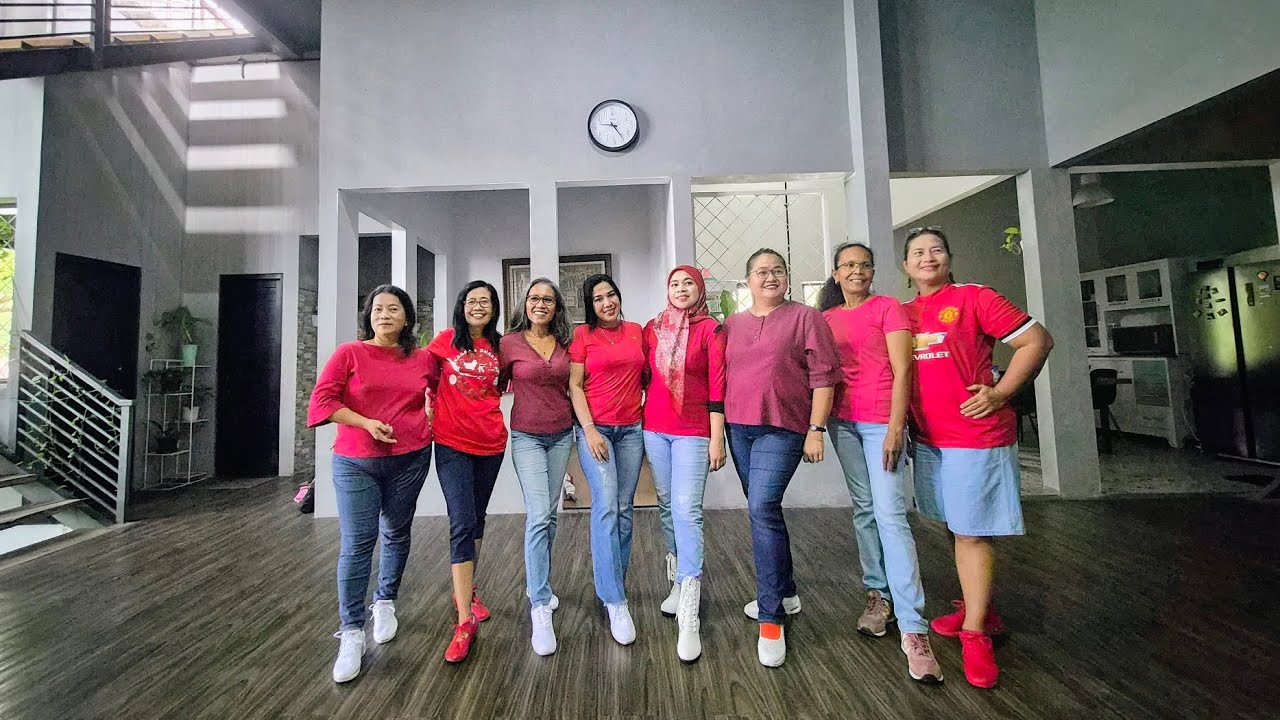 SO PLEASE DON'T GO - BEGINNER line dance [demo by Laras Line Dance]