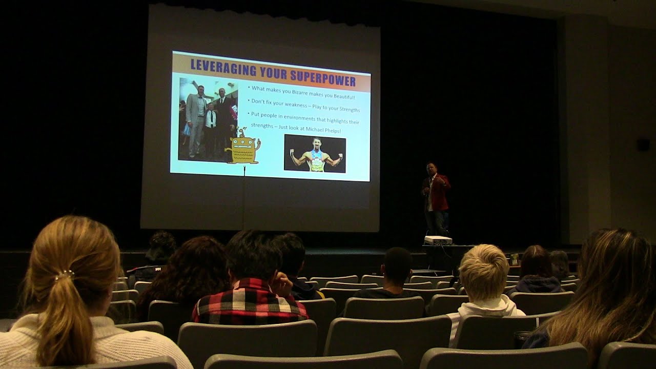 Matt Curry, Author and Entrepreneur, speaks at CVHS!