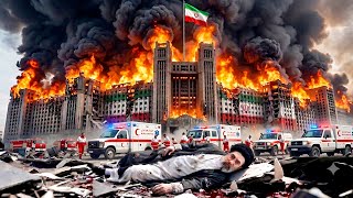 2 HOURS AGO! Iran's strategic command center was destroyed, look what happened.