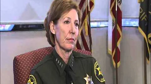 Orange County Sheriff Sandra Hutchens  ABC7 Raw Interview Footage