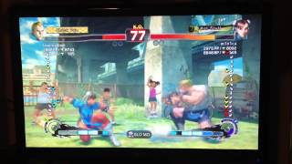 Chun-li vs Abel SSF4 AE 2012