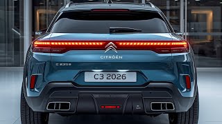  Citroën C3 2026 – L’UTILITARIA CHE CAMBIA TUTTO! Design Futuristico e Comfort da SUV 🇫🇷⚡