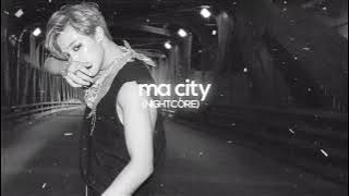 ma city - bts (sped up/nightcore)
