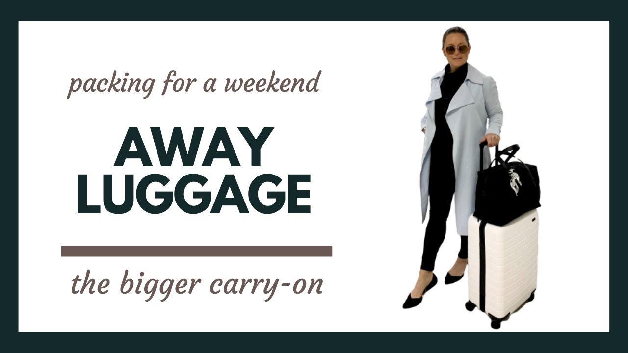 The Away Bigger Carry-On Bag: What Actually Fits Inside? – Between Naps on  the Porch