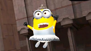 Ballerina Minion and Near-miss 60 obstacles in lvl 406 ! Minion rush game old version screenshot 4