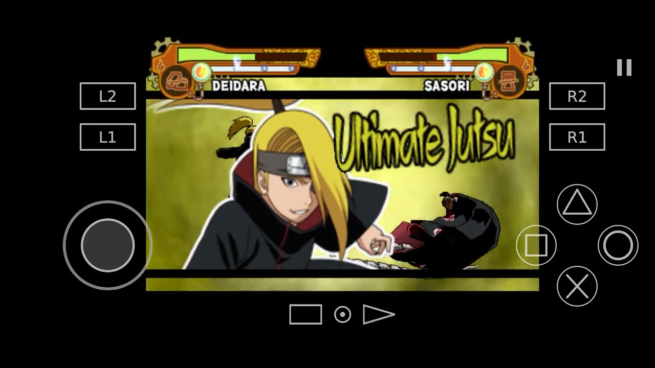 DEIDARA VS SASORI !! NARUTO SHIPPUDEN ULTIMATE NINJA 5 