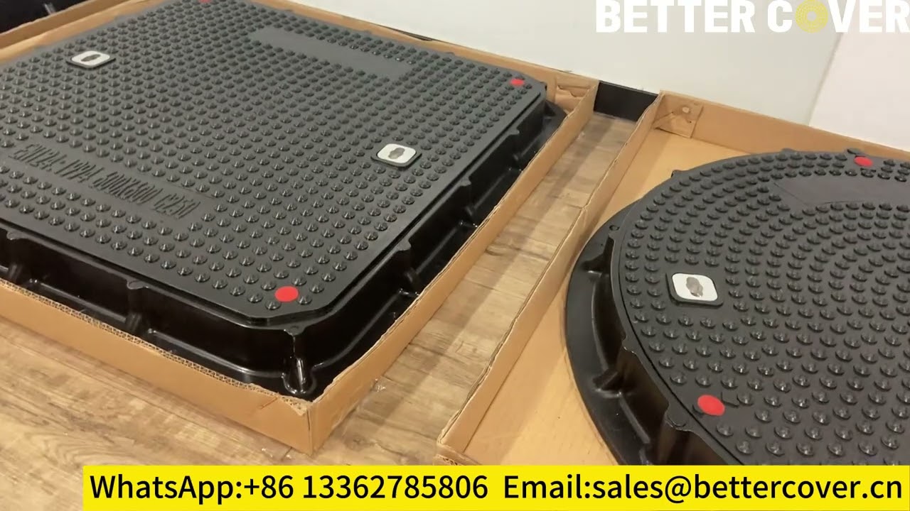 Square manhole cover 600mmX600mm, Square Flat Sealed Cover And Frame