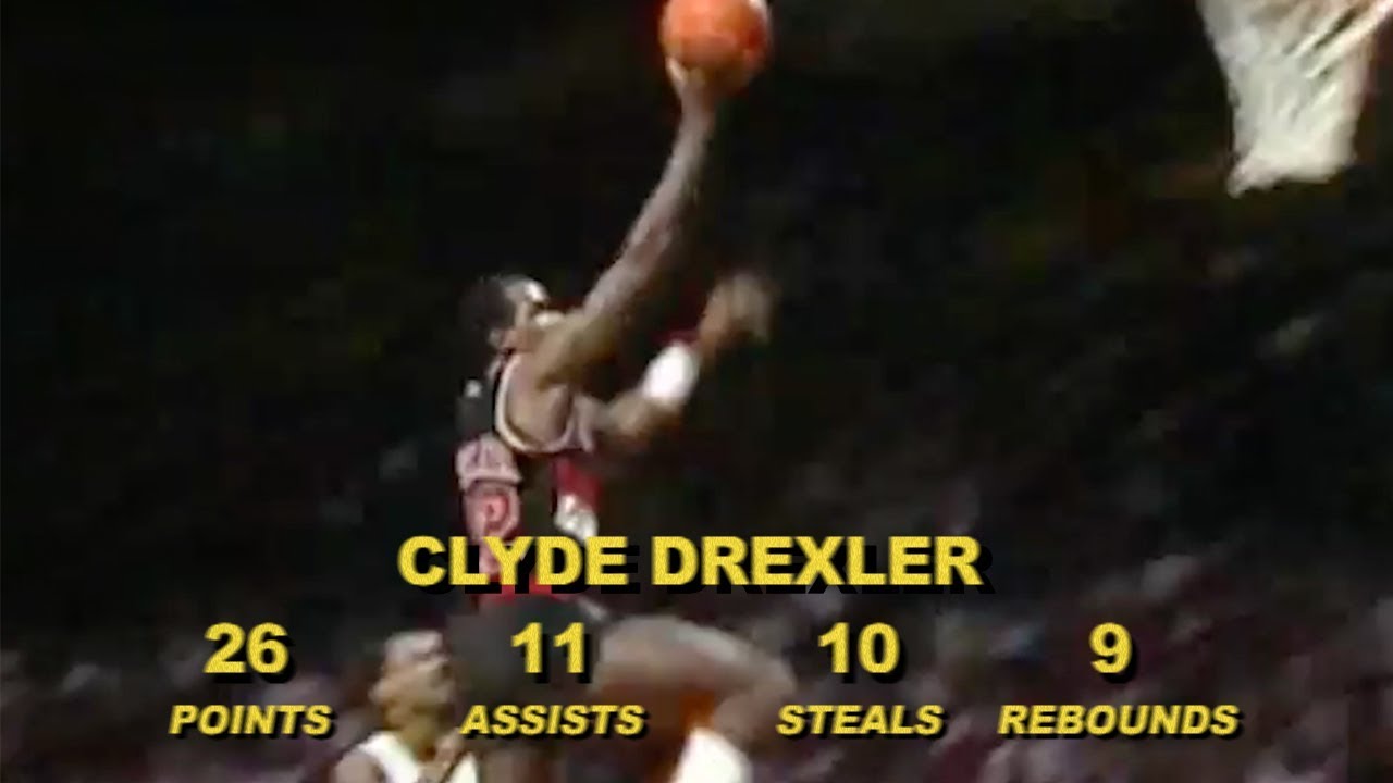 The Greatest NBA Robbery Pt. 2: Clyde Drexler's Quadruple Double