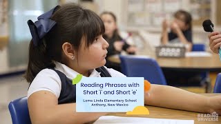 Fluency Practice: Reading Phrases with Short 'i' and Short 'e'