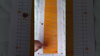 Interactive Baby Height Measuring Mat for Growth Tracking!#shorts #babygadgets