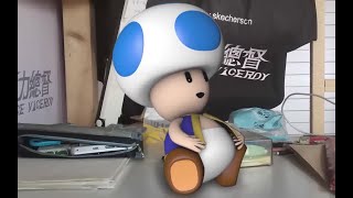 I Am The First One Who Own A Blue Toad At Home Mario Animation